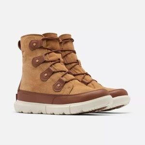 NWT Sorel Explorer Men's Waterproof Winter Boot in Tawny Buff Size 10.5